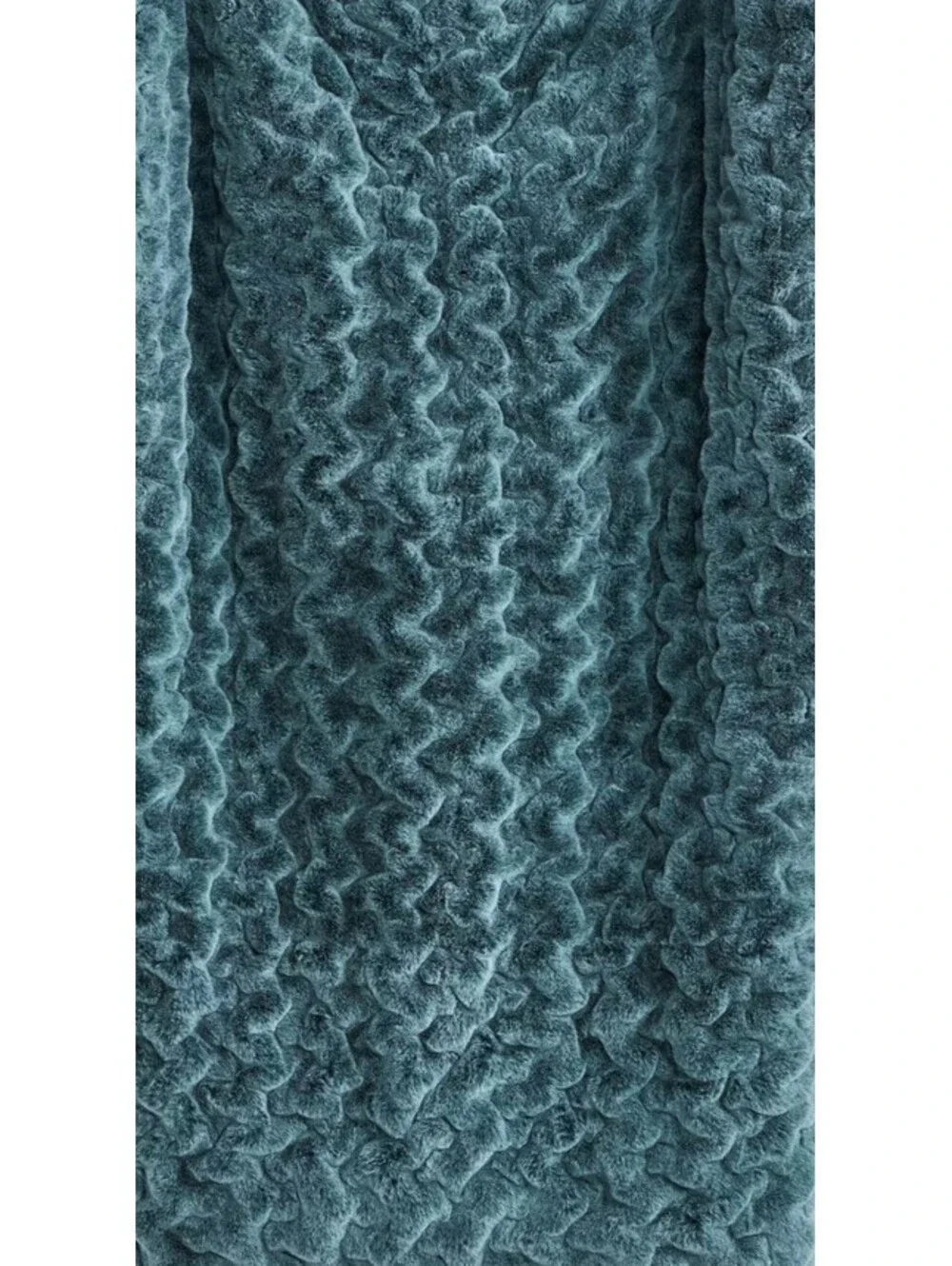 NWT Anthropologie Faux Fur Throw Blanket 60
